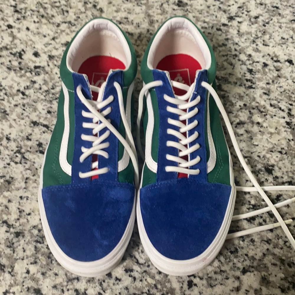 Vans Size 9 Color Block Shoes - image 1